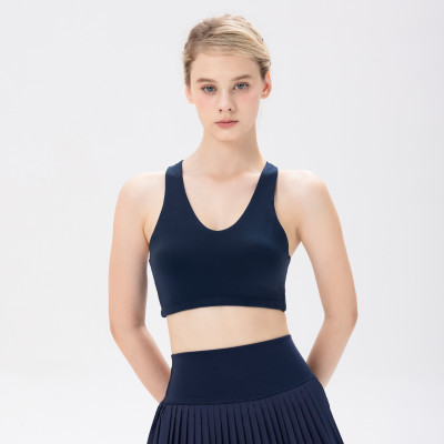 Áo Bra Tập Yoga Gym Hibi Sports BA517 Kiểu Ba Lỗ, Kèm Mút Ngực