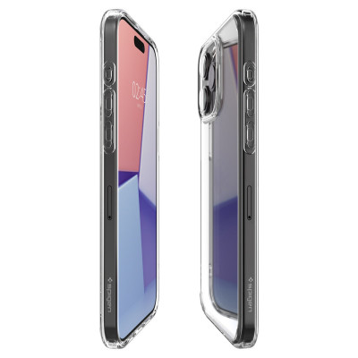 Ốp Lưng Case Spigen Dành Cho iPhone 15 Pro Max / iPhone 15 Pro / iPhone 15 Plus / iPhone 15, SPIGEN ULTRA HYBRID CRYSTAL - HÀNG CHÍNH HÃNG