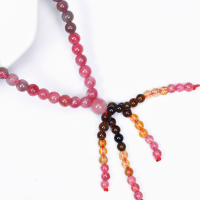 Chuỗi Tourmaline Đa Sắc size hạt 4mm - Ngọc Quý Gemstones