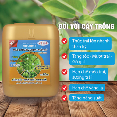 VIF-MIX I - Phân bón Thúc trái can 20kg