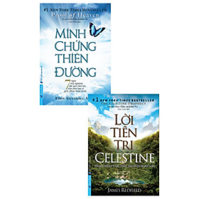 Combo Minh Chứng Thiên Đường + Lời Tiên Tri Celestine - The Celestine Prophecy (Bộ 2 Cuốn) - FN