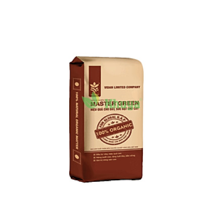 Phân bón hữu cơ Vidan Master Green 25kg Xanh Cây Giảm Bệnh Xốp Đất