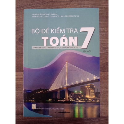 ` Sách - Combo Bộ đề kiểm tra toán 7 - tập 1 + 2 ( theo chương trình giáo dục phổ thông 2018 )