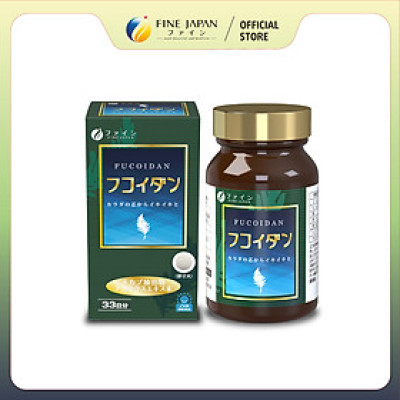 Viên uống cân bằng hệ miễn dịch Fucoidan FINE JAPAN lọ 198 viên