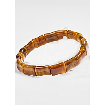 Vòng Đốt Trúc Đá Thạch Anh Mắt Hổ (9mm) Ngọc Quý Gemstones