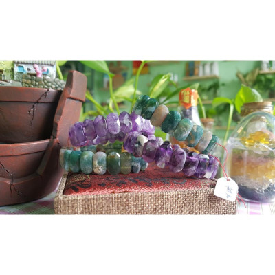 Vòng đeo tay đá thạch anh trắng