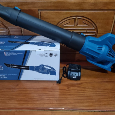 Máy thổi lá công nghiệp chạy pin, máy thổi bụi dùng pin , không chổi than, có kèm pin sạc