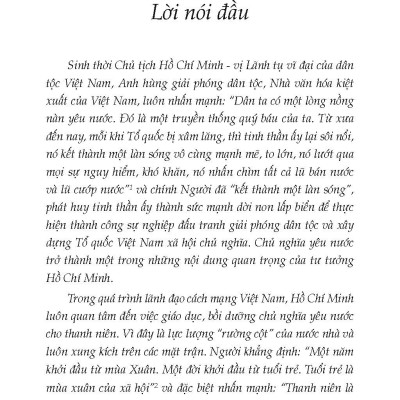 Chủ Tịch Hồ Chí Minh Với Cuộc Hành Trình Của Thời Đại - Giáo Dục Chủ Nghĩa Yêu Nước Hồ Chí Minh Cho Thanh Niên Việt Nam Hiện Nay - TS. Vũ Trọng Hùng