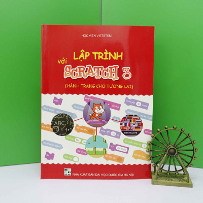 Combo 2 sách hướng dẫn học lập trình Scratch cho học sinh lớp 4