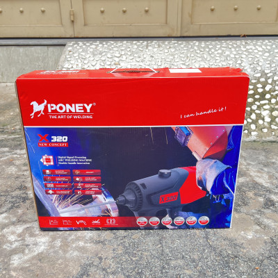 MÁY HÀN ĐIỆN TỬ CẦM TAY PONEY 3.6KVA X320- HÀNG CHÍNH HÃNG