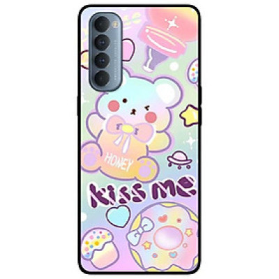 Ốp lưng dành cho Reno 4 Pro mẫu Gấu 7 Màu