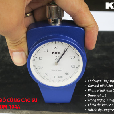 MÁY ĐO ĐỘ CỨNG CAO SU KDS DM-104A