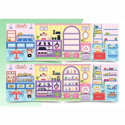 Sách Trò chơi Đồ hàng (Hơn 200 Stickers)