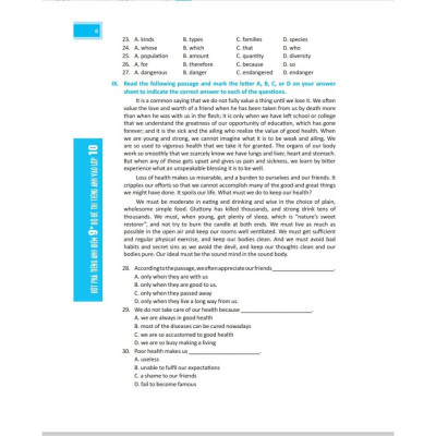 Sách Đột Phá Tiếng Anh Điểm 9+ Bộ Đề Thi Tiếng Anh Vào Lớp 10 (Có Đáp Án)