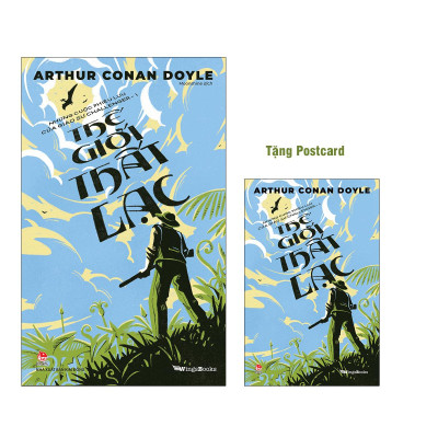 Sách - Những Cuộc Phiêu Lưu Của Giáo Sư Challenger - Tập 1 - Thế Giới Thất Lạc - Tặng Kèm Postcard