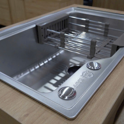 Chậu Rửa Inox Kaff KF-PSM6845 - Hàng Chính Hãng