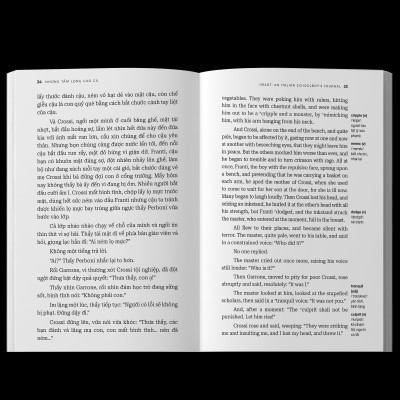 Sách - Những Tấm Lòng Cao Cả - Heart: An Italian Schoolboy’s Journal - Song Ngữ Việt-Anh