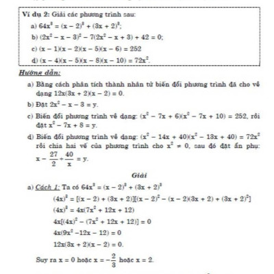 Toán Nâng Cao Đại Số 9 (HA)