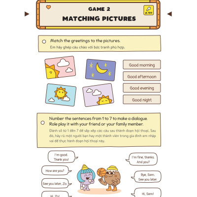 Level Up - 100 Trò Chơi Từ Vựng Tiếng Anh - Lớp 3