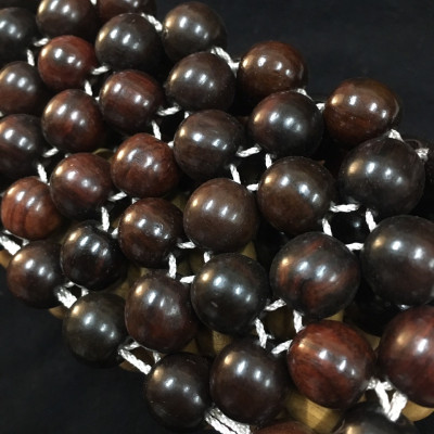 Đệm Lót Khoác Vai Ghế Xe Ô Tô Hạt Gỗ Cẩm Lai Cao Cấp ( video , hình thật )