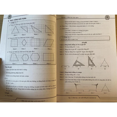 Sách - Nắm chắc kiến thức và kĩ năng Toán 6 tập 2 - Hình học, xác suất thống kê, toán kinh tế