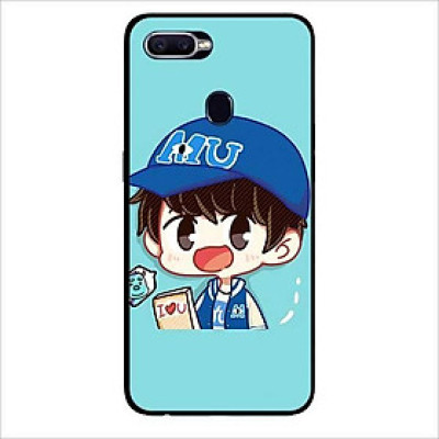 Ốp lưng dành cho Oppo F9 - Realme 2 Pro - A7 ( A5s ) - A12 mẫu Ảnh Đôi Xanh MU