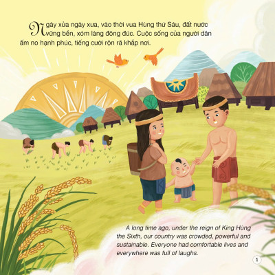 Truyện Cổ Tích Việt Nam - Thánh Gióng (Song Ngữ Việt - Anh)