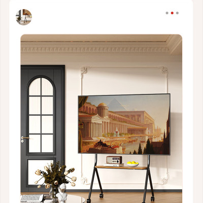 Giá treo tivi di động 32-80 INCH kệ treo tivi có bánh xe di chuyển khung thép phủ sơn chắc chắn thương hiệu IGA - GM189