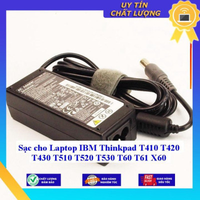 Sạc cho Laptop IBM Thinkpad T410 T420 T430 T510 T520 T530 T60 T61 X60 - Hàng Nhập Khẩu New Seal