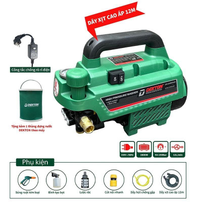 MÁY RỬA XE  2800W  DK-CWR2801 DEKTON -HÀNG CHÍNH HÃNG