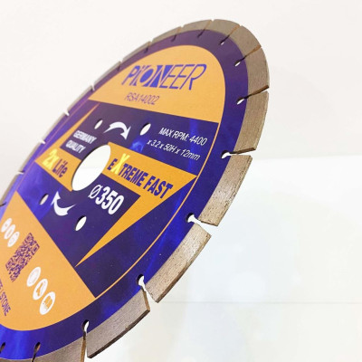 LƯỠI CẮT GẠCH ĐÁ 24 RĂNG PHI Ø 350MM RSA14002 chuyên cắt gạch, đá chất lượng cao chính hãng