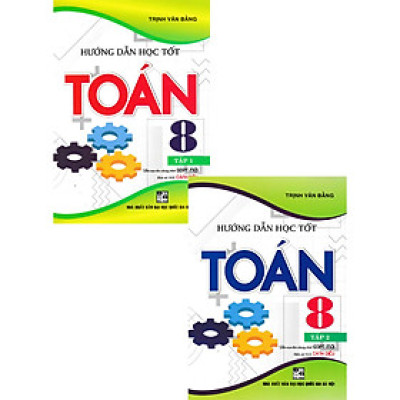combo hướng dẫn học tốt toán lớp 8 - tập 1 + tập 2 (bám sát sgk cánh diều - bộ 2 cuốn)