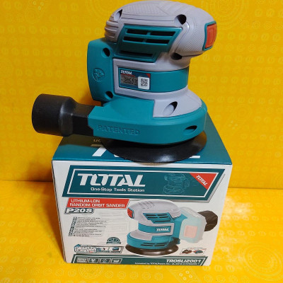 MÁY CHÀ NHÁM TRÒN DÙNG PIN 20V 125MM (KHÔNG BAO GỒM PIN VÀ SẠC) TOTAL TROSLI2001 - HÀNG CHÍNH HÃNG