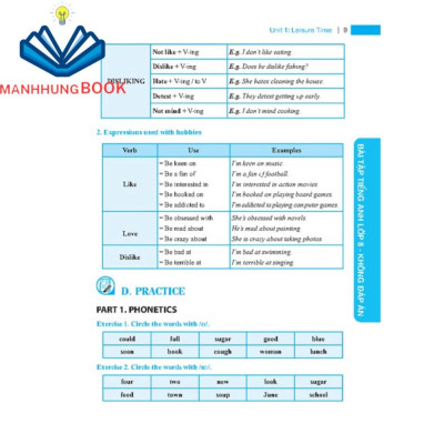 Sách - GLOBAL SUCCESS - Bài tập tiếng anh lớp 8 (không đáp án)