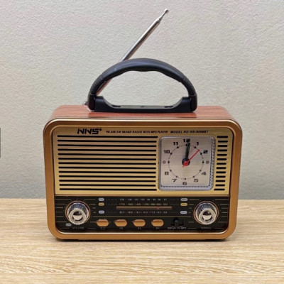 Đài radio NS-8898BT kết nối bluetooth,fm,am,sw có cổng usb thẻ nhớ ( Hàng Chính Hãng )