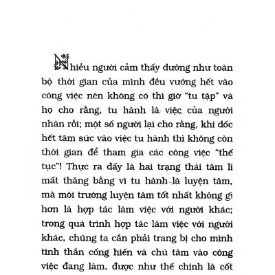Tu Trong Công Việc (Tái Bản 2022)