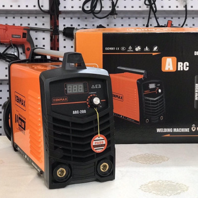 MÁY HÀN ĐIỆN TỬ KENMAX ARC-200 XÁC LỚN, CÔNG NGHỆ NHẬT BẢN, HIỆU QUẢ CAO KHI HÀN QUE 3,2 MM
