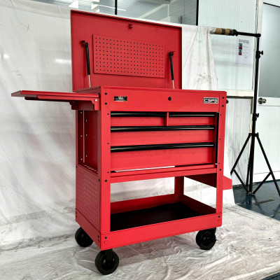 Tủ dụng cụ CSPS 84cm - 04 hộc kéo màu đỏ