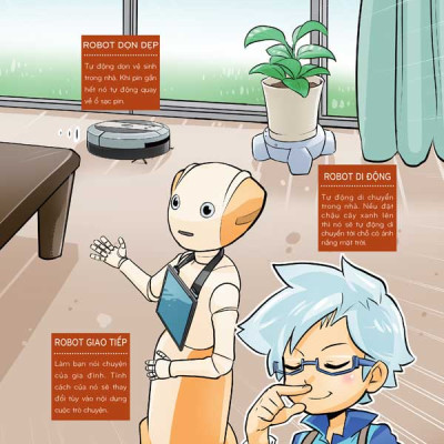 Truyện tranh manga Nhiệm Vụ Khoa Học Kỳ Bí tập 8: Chào mừng tới công viên robot!