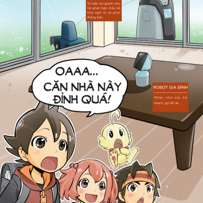 Truyện tranh manga Nhiệm Vụ Khoa Học Kỳ Bí tập 8: Chào mừng tới công viên robot!