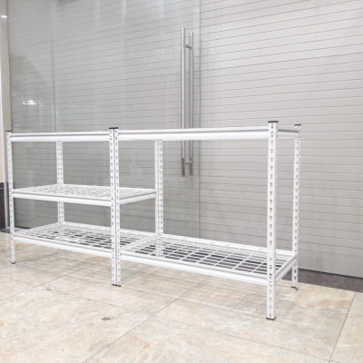 Kệ đa năng tấm lưới màu Trắng thấp CSPS 182cm Ngang x 46cm Rộng x 91cm Cao