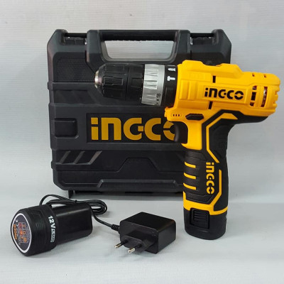 MÁY KHOAN BÚA DÙNG PIN 12V (0.8-10MM) INGCO CIDLI1232 - HÀNG CHÍNH HÃNG