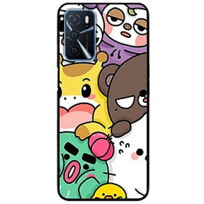 Ốp lưng dành cho Oppo A16 mẫu Các Chú Gấu Tập Hợp