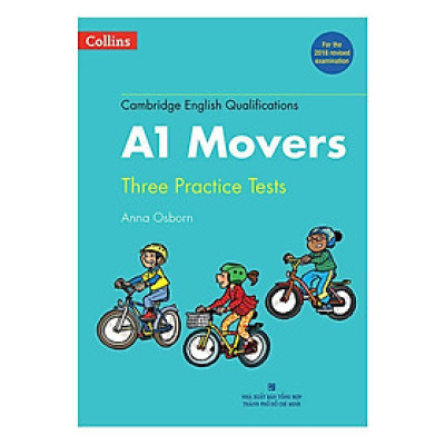 Sách - Collins A1 Movers - Tree Practice Tests - Kèm 1 MP3 - Nhân Trí Việt
