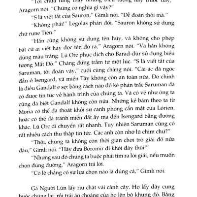 Chúa Tể Những Chiếc Nhẫn - Tập 2 - Hai Tòa Tháp