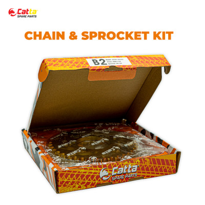 Nhông sên dĩa EXCITER 2006-2010 (Nguyên bộ màu vàng) - Nhông sên dĩa CATTA chất lượng cao