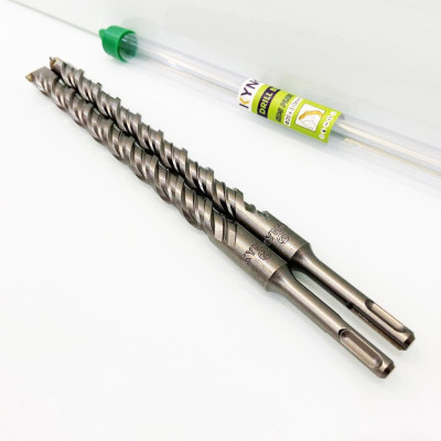 MŨI KHOAN BÊ TÔNG XUYÊN TƯỜNG ĐẦU DẸT phi 20 dài 310mm KYNKO MKBTXT- 20310