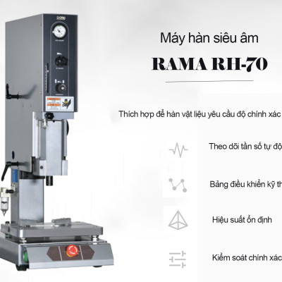 Máy hàn siêu âm Rama RH-70 Tần số 28KHz/ 30KHz/ 35KHz/ 40KHz - Hàng chính hãng