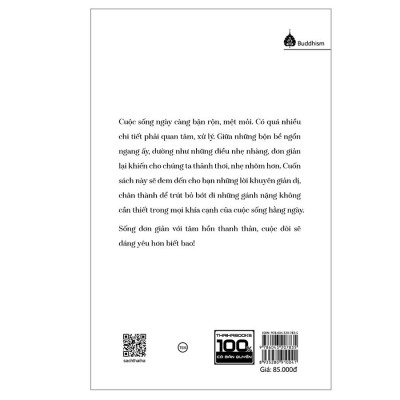 Sống đơn giản cho mình thanh thản (tái bản 2022) - Bản Quyền