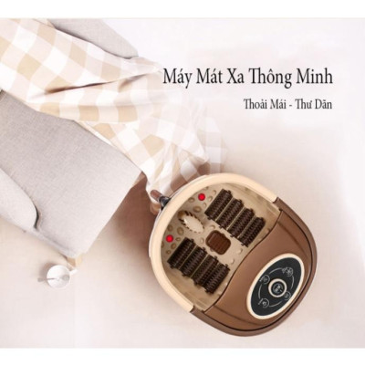 Chậu Ngâm Chân Hồng Ngoại Có Con Lăn Massage Giảm Đau Nhức Tê Bì Chân, Dễ Ngủ, Tăng Tuần Hoàn Máu